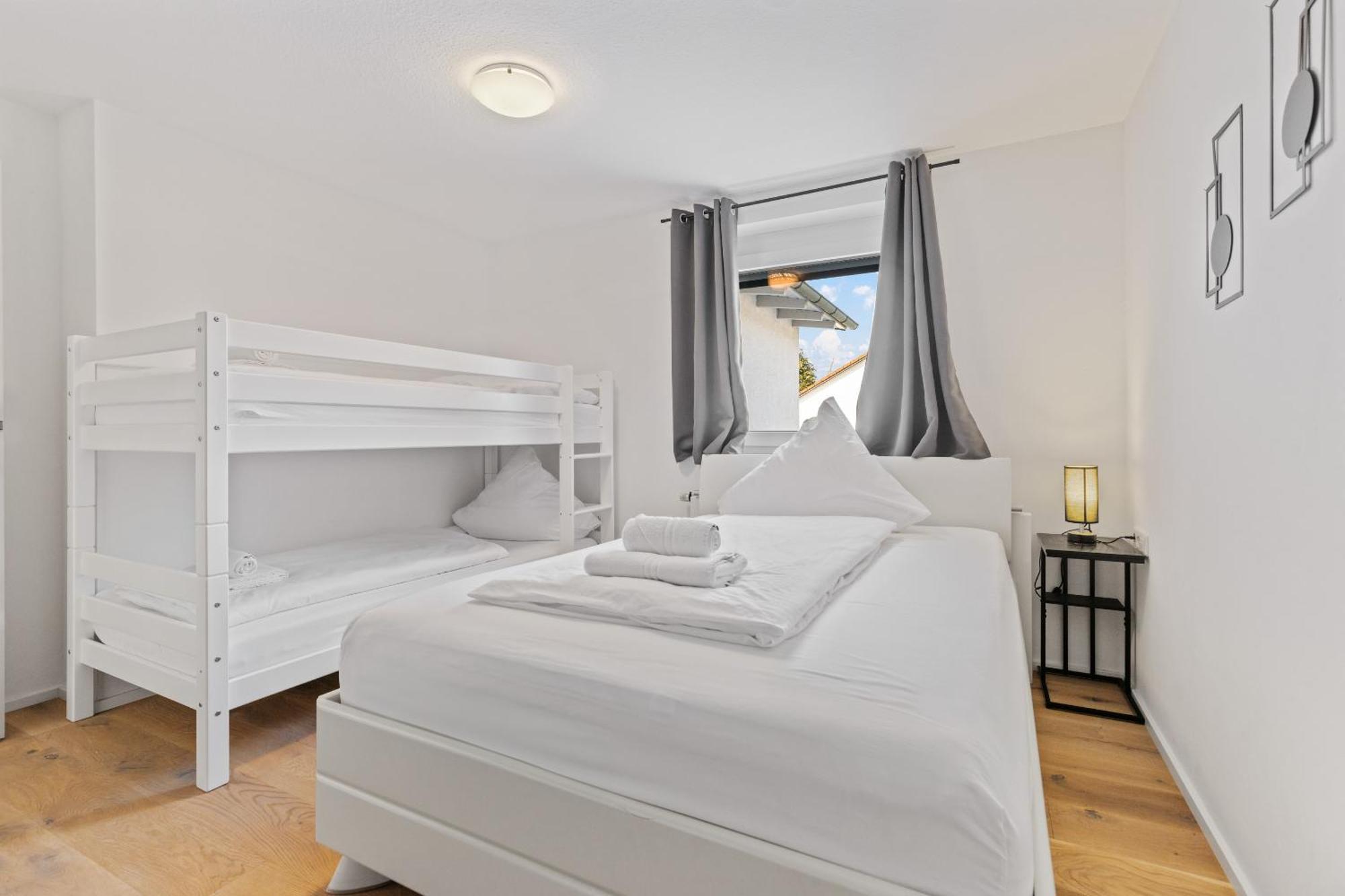 Goldcream Suites - Modern - Netflix - Free Parking กุนซ์บวร์ก ภายนอก รูปภาพ